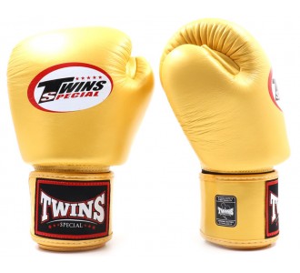 Детские боксерские перчатки Twins Special (BGVL-3 gold)